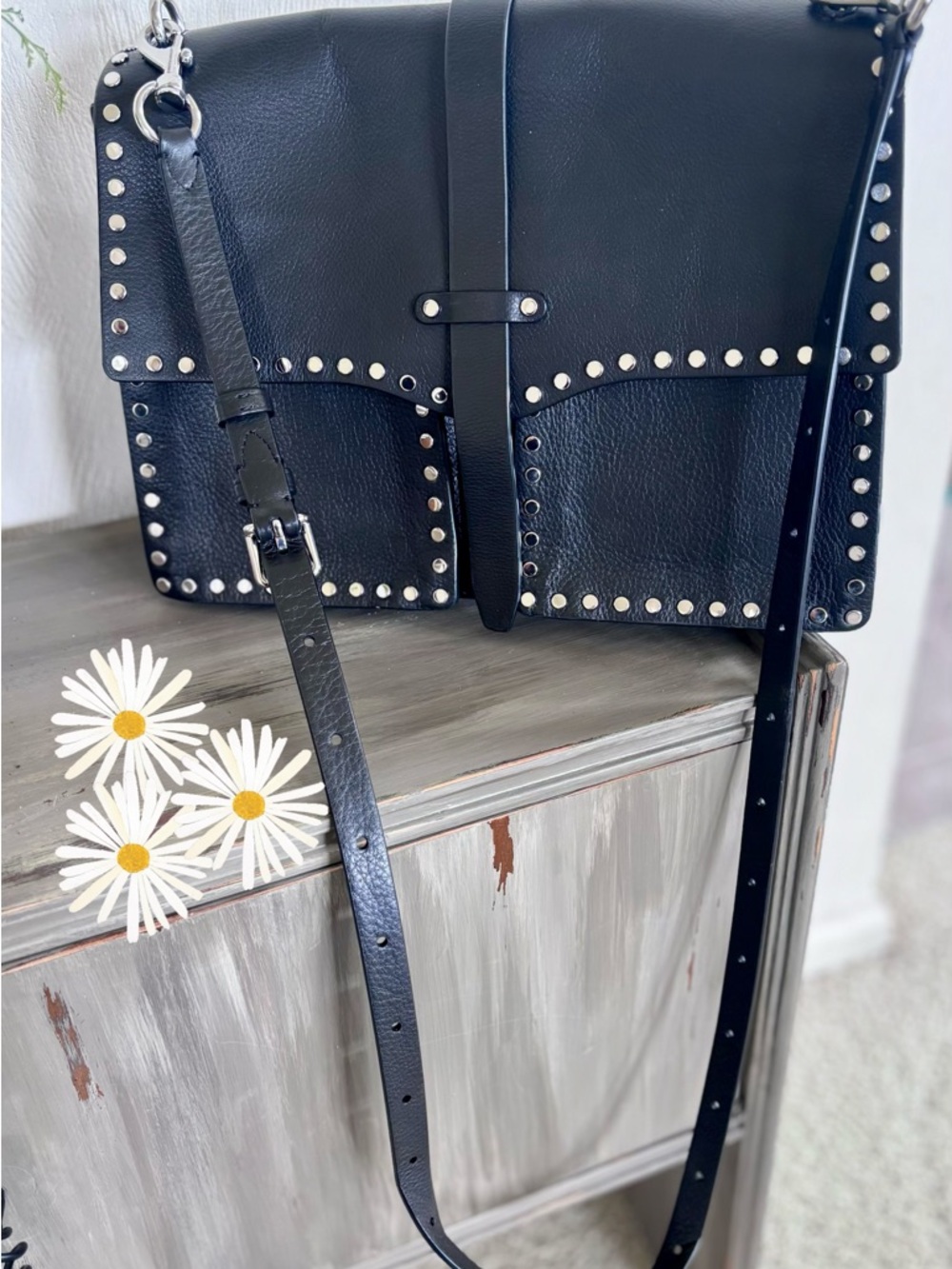 Rebecca Minkoff Nanine Studded Crossbody Bag✨ - Picture 2 of 9